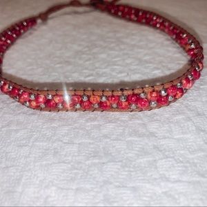 Beaded choker
